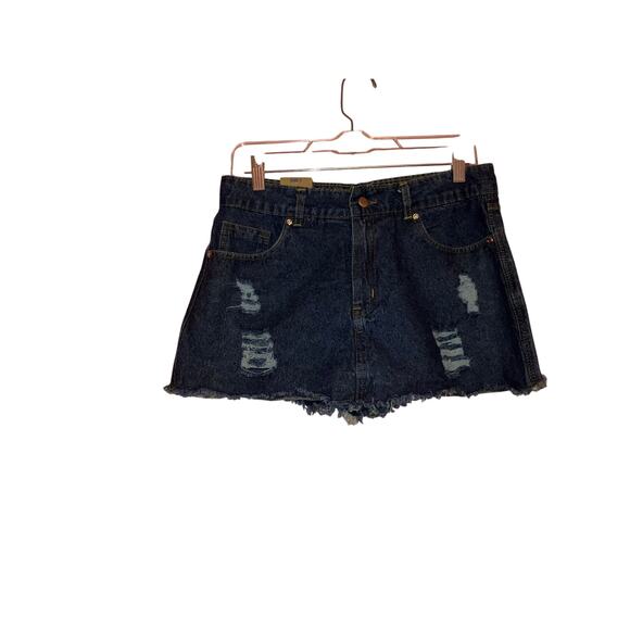 Jolie & Joy Dresses & Skirts - ☀️NWT Jolie & Joy denim mini distressed skort size large